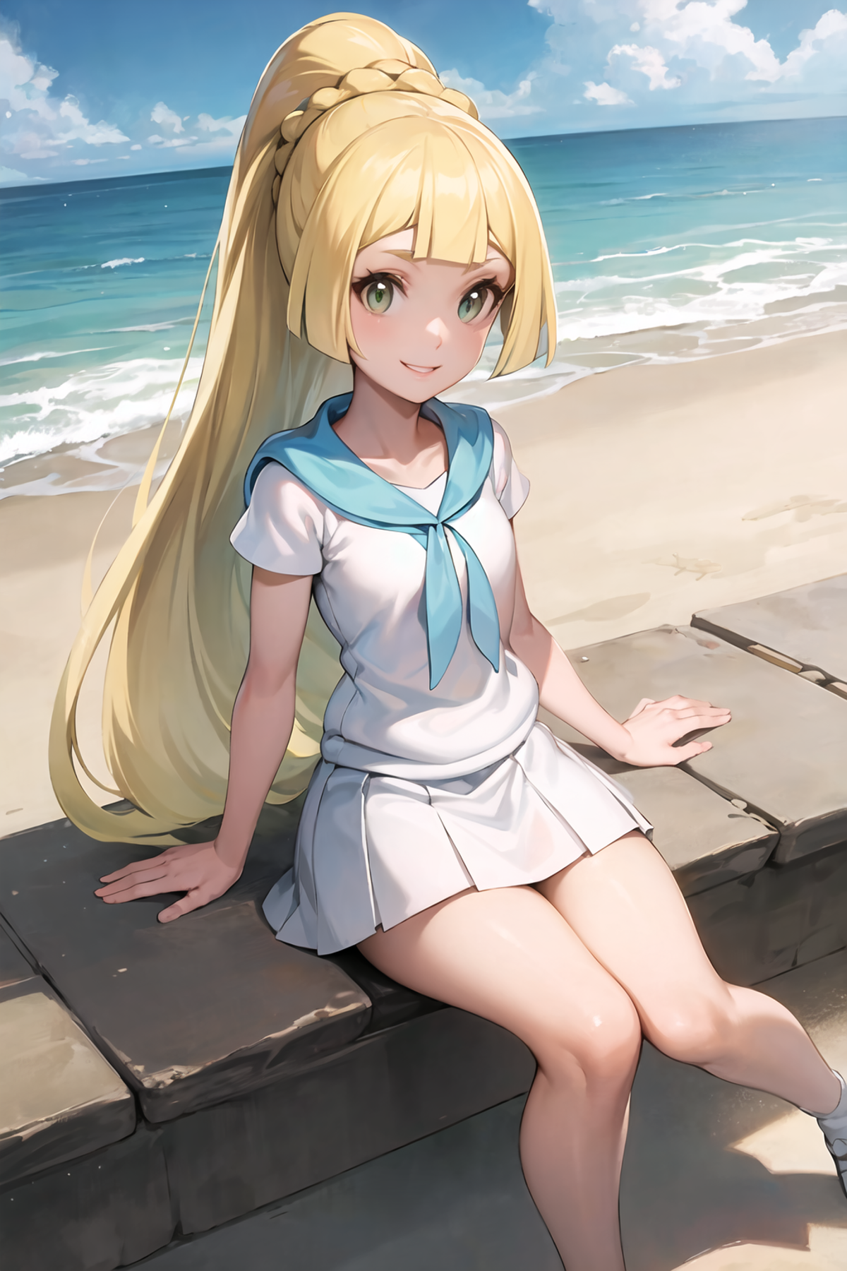 Pokemon - Lillie Multiple Outfits image by Idkanymore50