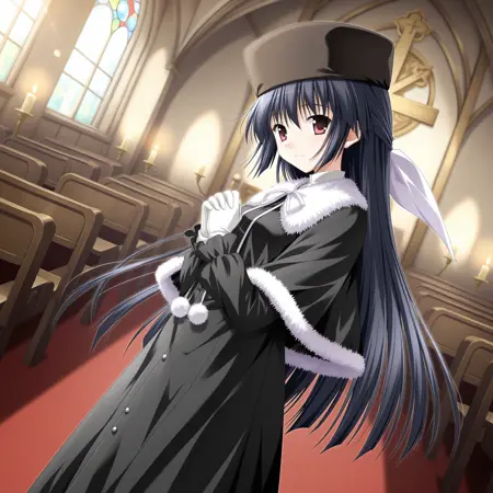 Amamiya Yuuko (雨宫优子) | ef - a fairy tale of the two. (悠久之翼) | NoobAI