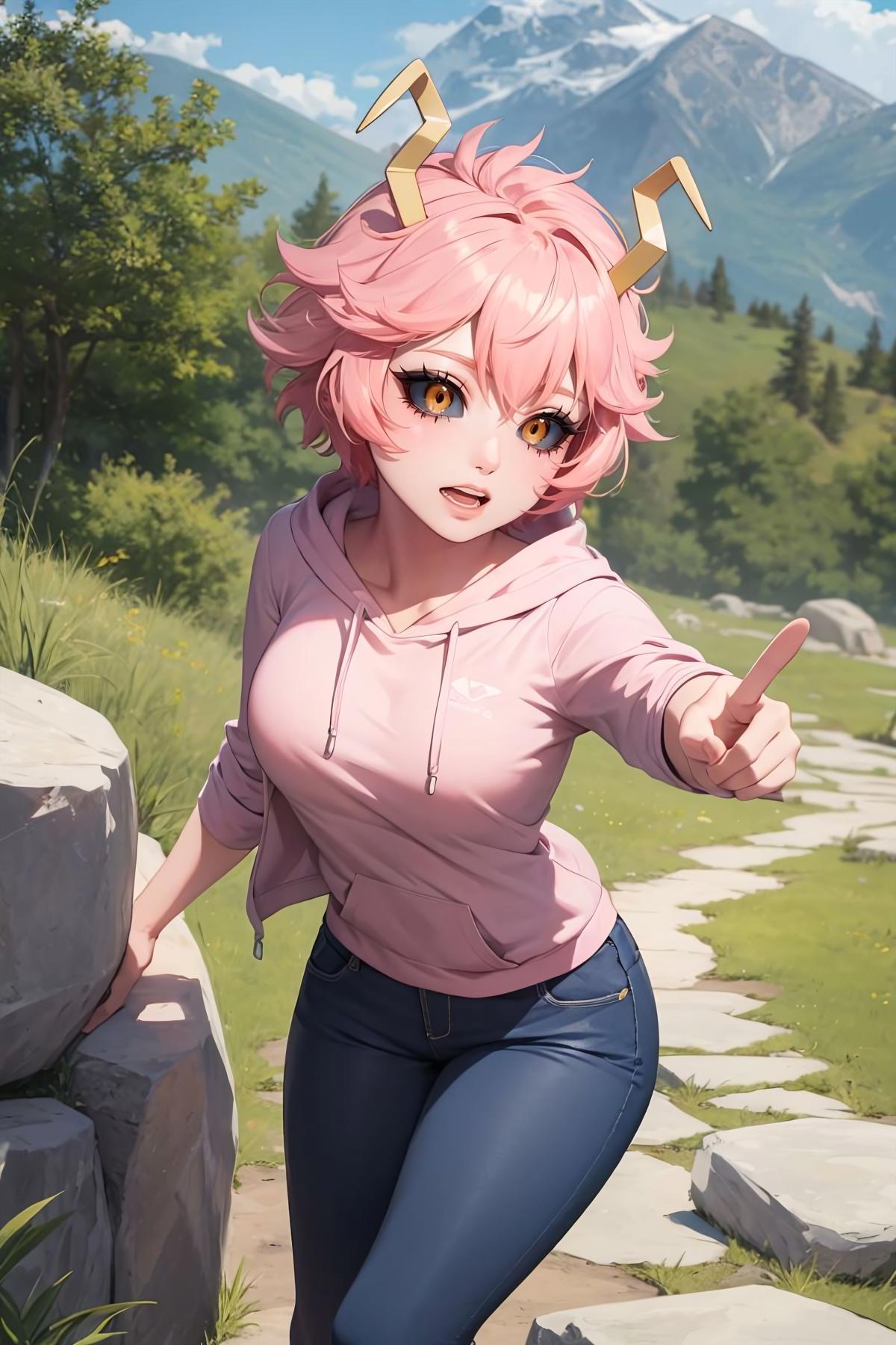 Mina Ashido (My Hero Academia) - v1.0 | Stable Diffusion LoRA | Civitai