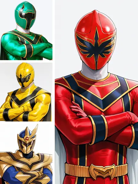 Mahou Sentai Magiranger / 魔法戦隊マジレンジャー MALES