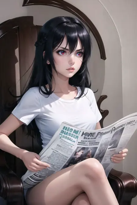 Tom Reading The Newspaper Meme | Concept LoRA