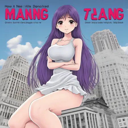 Giantess Manga Book Covers