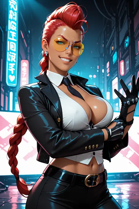 Crimson Viper from Street Fighter | Illustrious / NoobAI