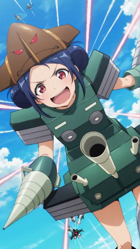 Bongko/結合少女ボング子(Robot_Girls_Z) Illustrious