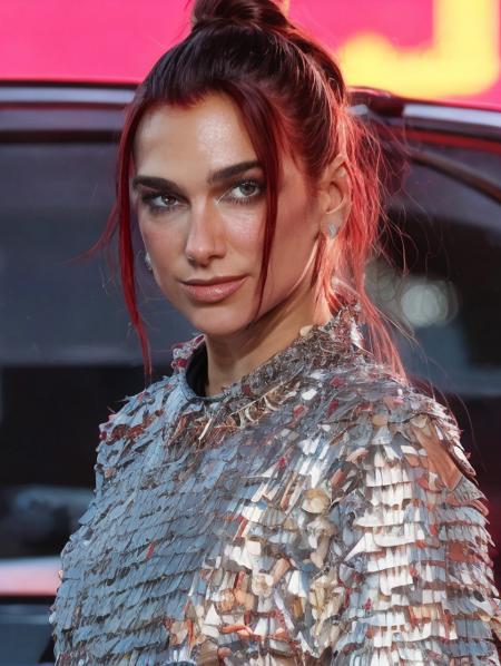 Dua Lipa | Singer | SD1.5 LoRa | Red Hair Version v1.0