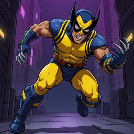 Modern 2D X-MAN 90s Animation Style V1