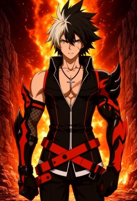 Raven Cronwell (Reckless Fist form) from Elsword v1.0