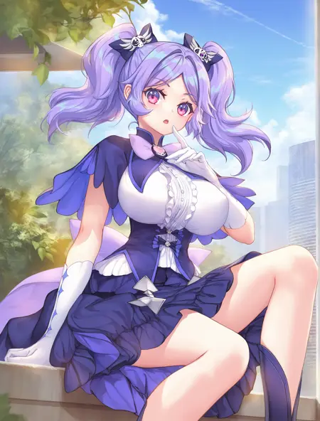 My good friend is a magical girl 好兄弟是魔法少女-（蓝莓）Character：lanmei