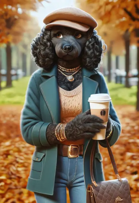 Portuguese Water Dog (Anthro)
