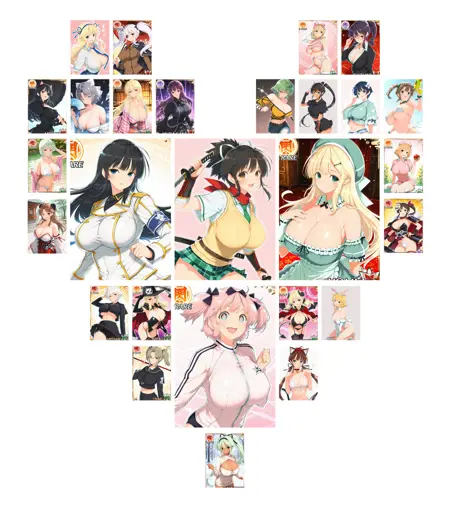[illustrious XL] 27 in 1，《Senran kagura》/《闪乱神乐》Yaegashi Nan/八重樫南 - Artist Style