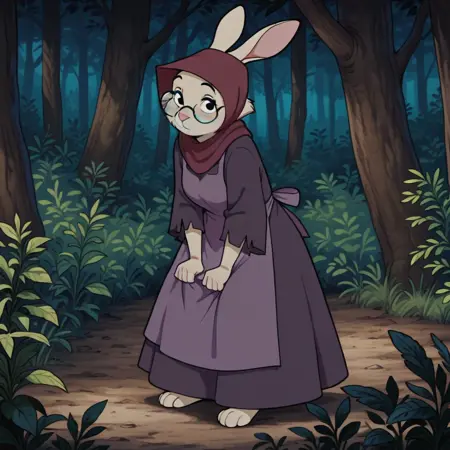 Mother Rabbit (Robin Hood 1973) illustrious