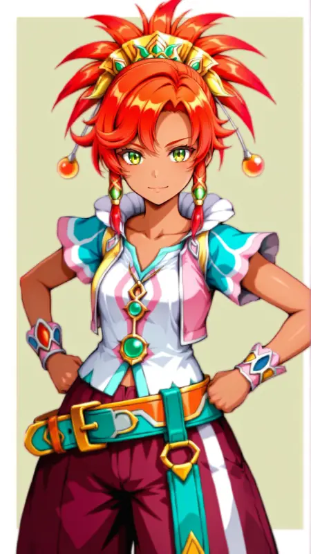 Ogniana/オグニアナ(SaGa Scarlet Grace) Illustrious