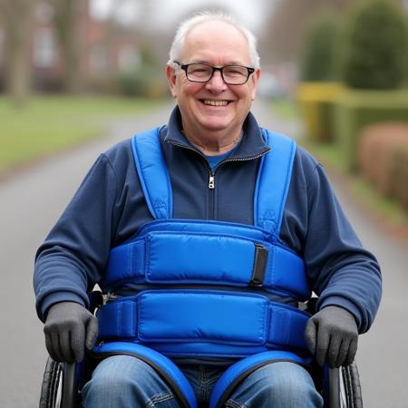 Complex Rehab Wheelchair Hip Belts (FLUX) V1E5