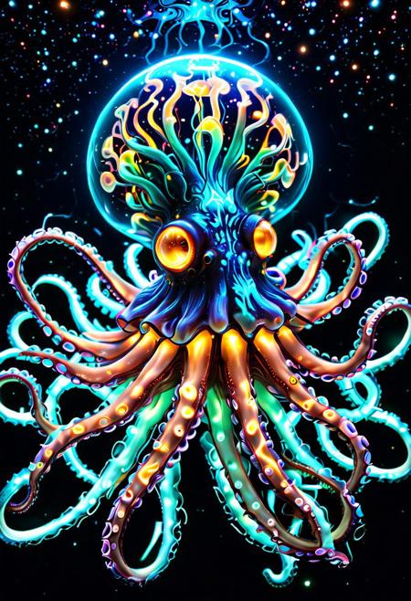 This stellar octopus is inspired by the Biolumens Universe model crafted by the brilliant GenerationParadox. From luminescent kitchens to radiant landscapes, let your imagination run wild and illuminate every corner of your creation! 💡 Quick Tip: Utilize contrasting colors to make your bioluminescent elements pop against a darkened backdrop. Engage your circuits and get ready to glow! Whether you're channeling the serene glow of a jellyfish or the mystic shine of distant galaxies, we can't wait to see your creations!