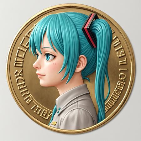 [pony lora] character coin / キャラクターコイン v1.0(p)