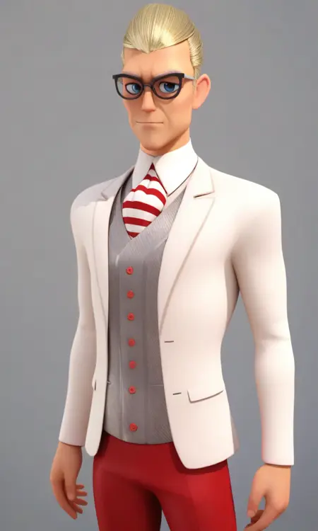 [ANIMAGINE] Gabriel (3D Style)