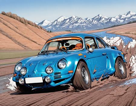Renault Alpine A110 (1962) V1