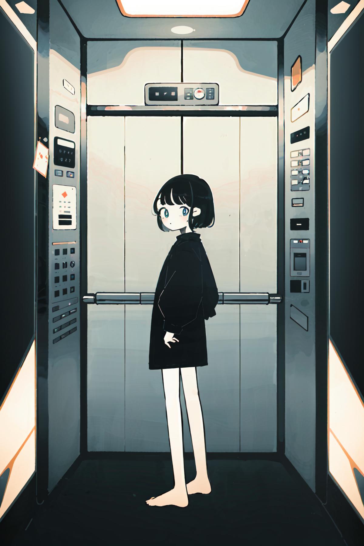 Inside elevator image by bittercat