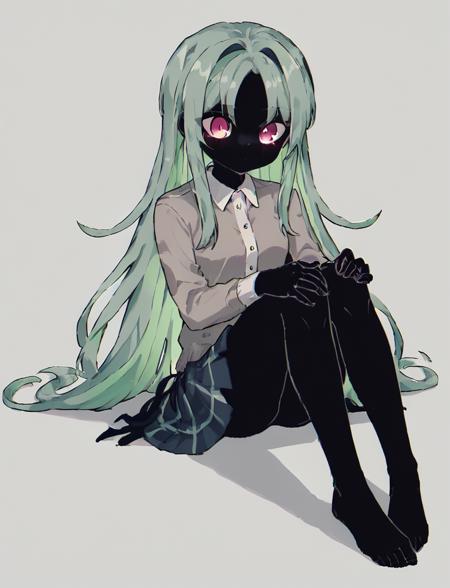 Concept: shadow / vantablack skin (all genders) V1