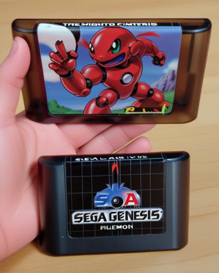 Sega Genesis Cartridge SDXL v1.0