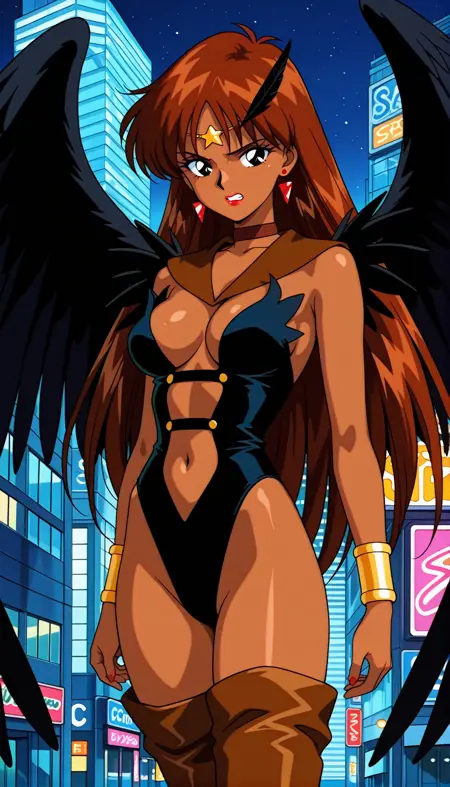 【Illustrious】水手铅乌鸦_Sailor Lead Crow_セーラー レッド クロウ_美少女战士最后的星光_美少女戦士セーラームーンセーラースターズ_Sailor Moon Sailor Stars