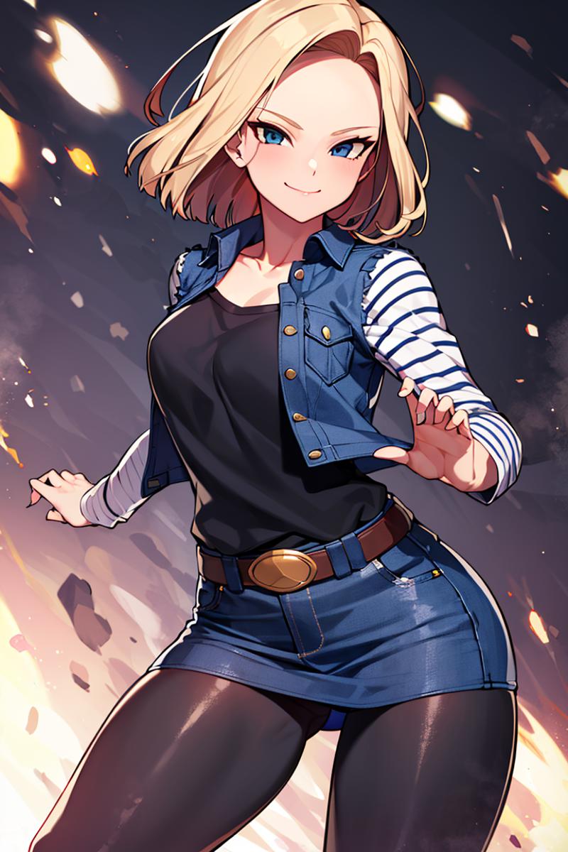 Android 18 (Dragon Ball) image by CitronLegacy