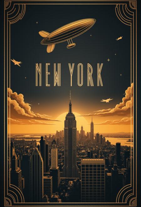 Art Deco Font (Metropolis 1920) V1