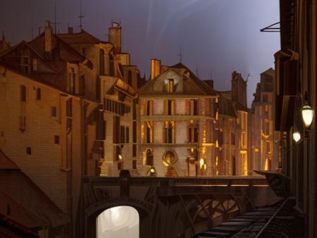 <lora:brushfulabstraction-v2:1> silkenrendering style, concept art, france italy, dramatic lighting