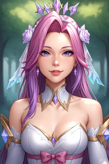 Crystal Rose Seraphine (League of Legends) - Comission LoRA PonyXL [NSFW Support]