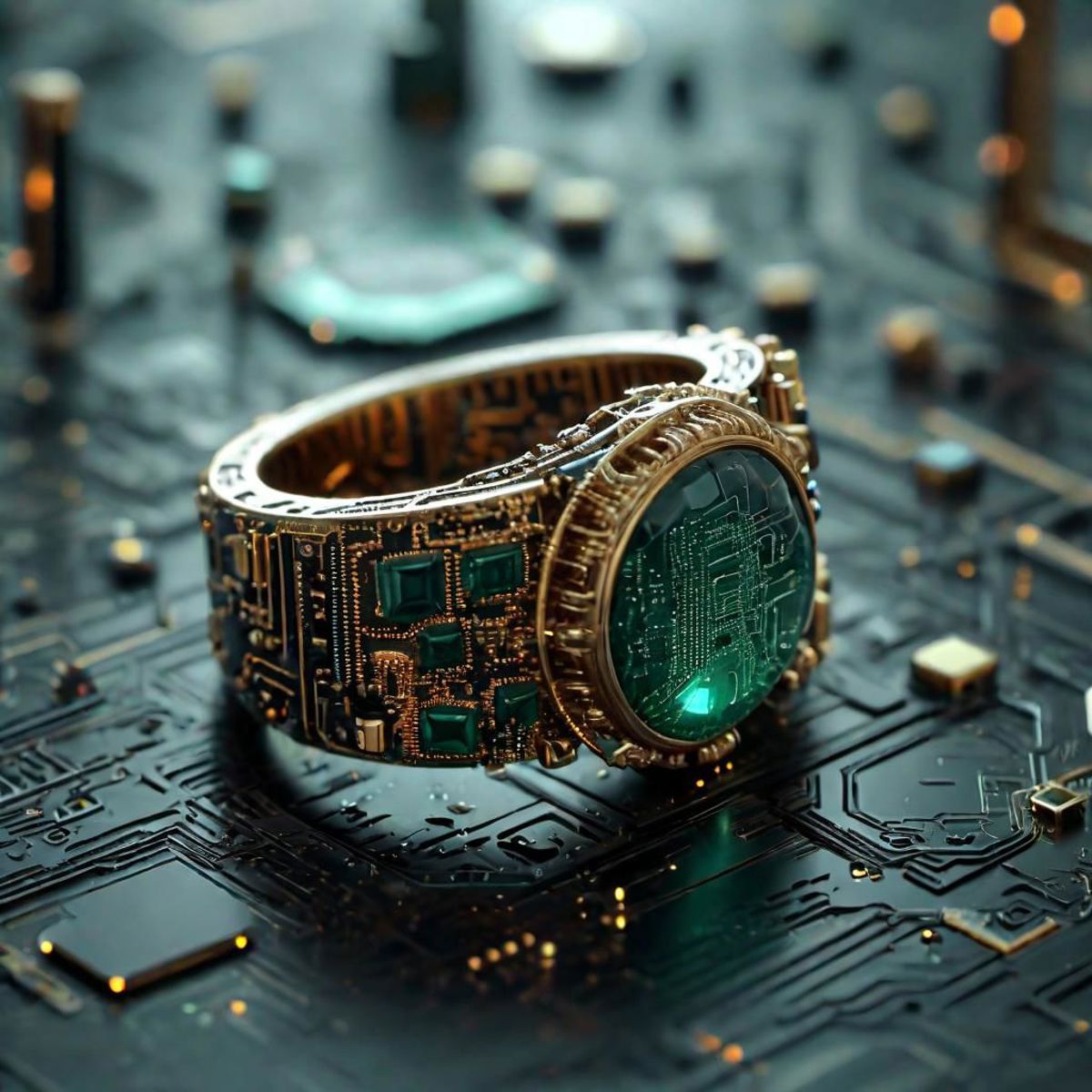 Dark Futuristic Circuit Boards image by Spizzy