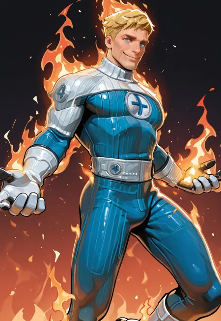 Johnny Storm / Human Torch | Fantastic Four: First Steps