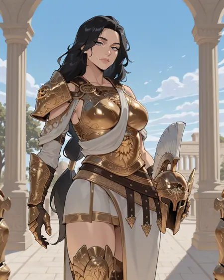 Athena - Smite Old & New Model