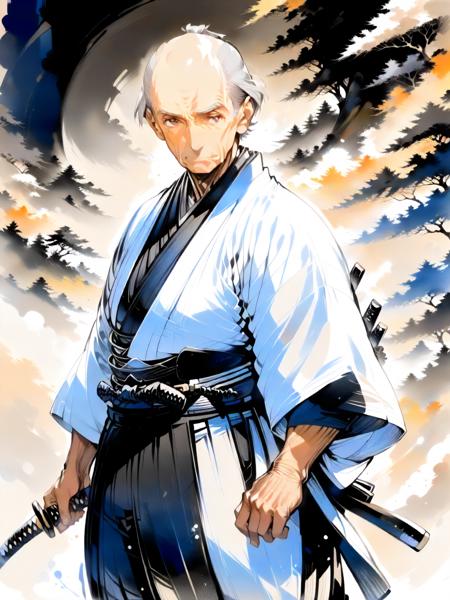 Chonmage hair style ( Formal ) Fiamix XL Alt