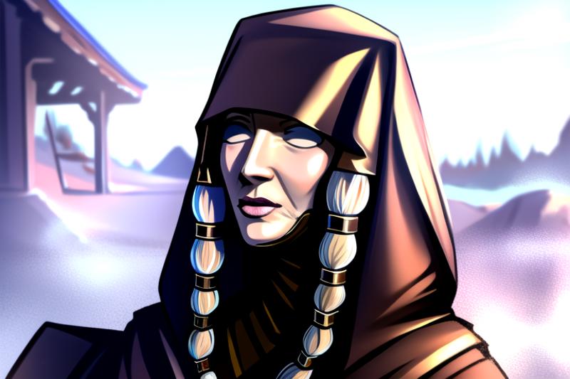 Visas Marr (Star Wars: Knights of the Old Republic 2) - Includes Bastila Shan, Kreia and Brianna! image by reubzdubz