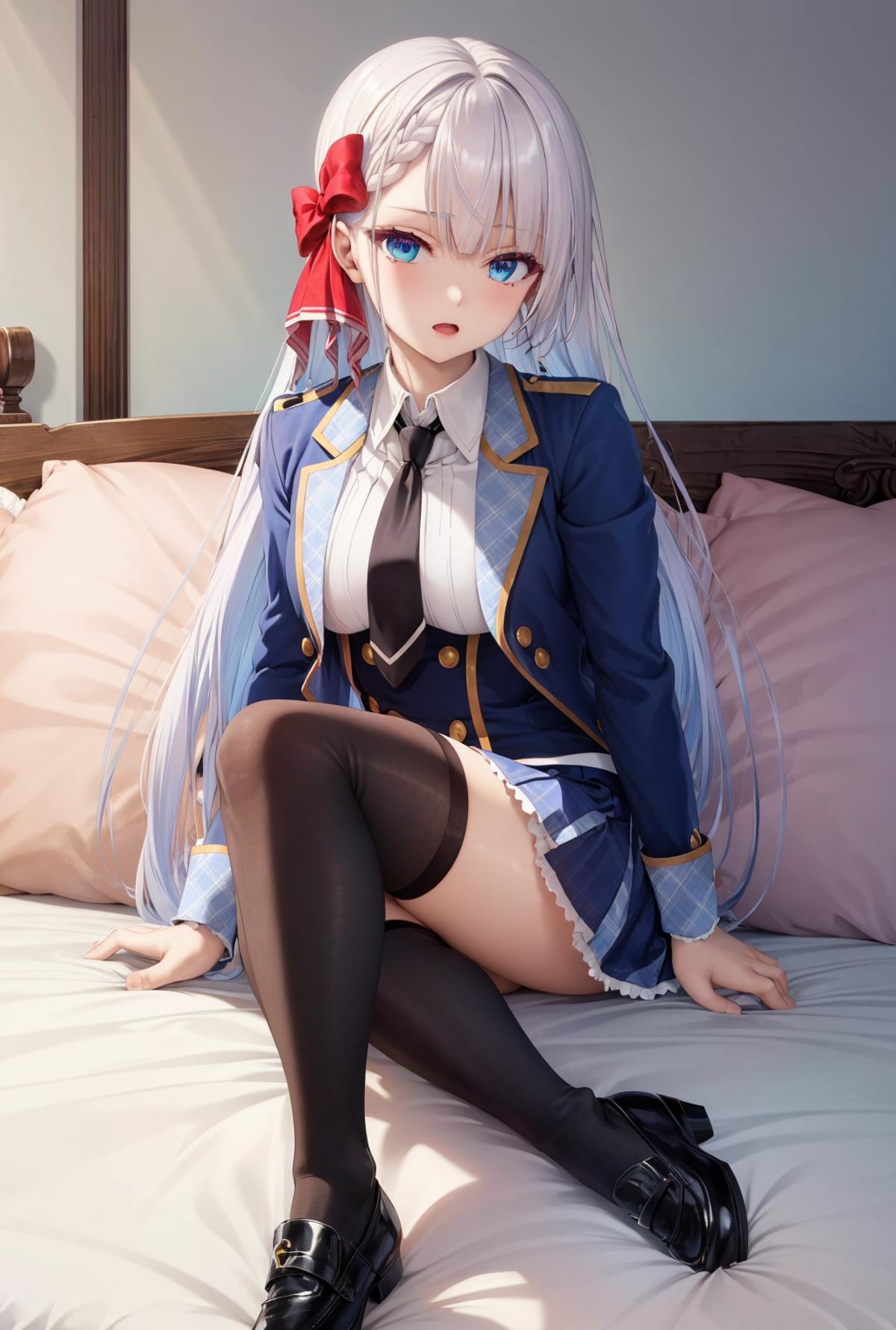 AI model image by fansay