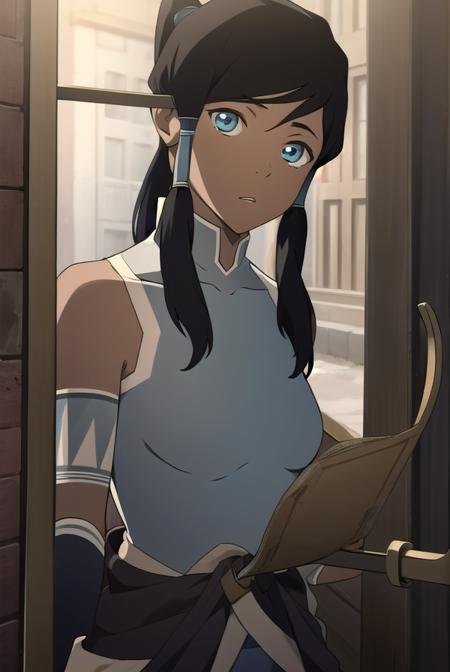 avatarkorra, <lyco:korra-lyco-nochekaiser:1>,
korra, long hair, black hair, ponytail, dark skin, dark-skinned female, topknot,
BREAK ,
BREAK looking at viewer,
BREAK outdoors,
BREAK <lora:GoodHands-vanilla:1>, (masterpiece:1.2), best quality, high resolution, unity 8k wallpaper, (illustration:0.8), (beautiful detailed eyes:1.6), extremely detailed face, perfect lighting, extremely detailed CG, (perfect hands, perfect anatomy),