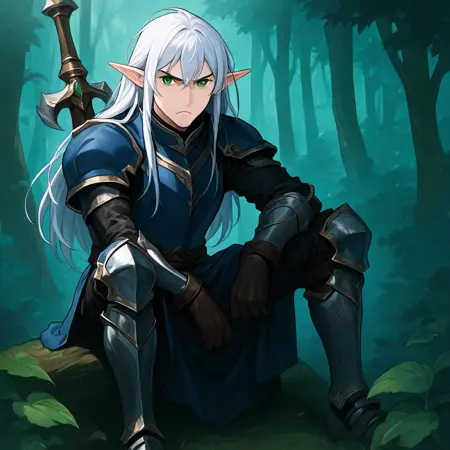 Tolcariath, Elf Warrior (OC)