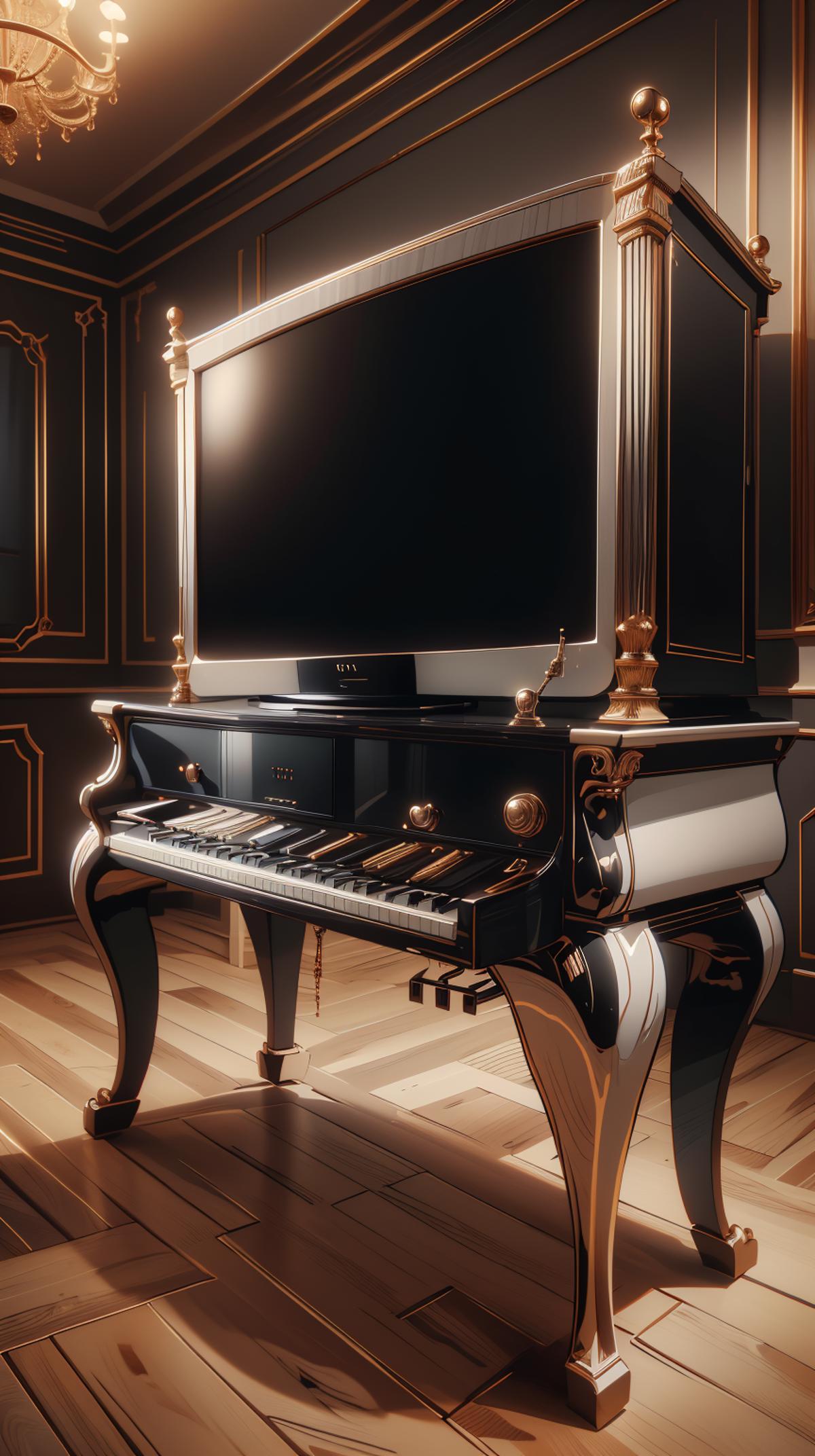 Piano Style - Ebony & Ivory Aesthetic image by mnemic