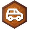 Bronze Vehicle Badge