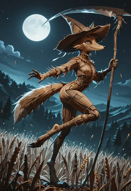 Scarecrow Style (furry/anthro) [Illustrious]