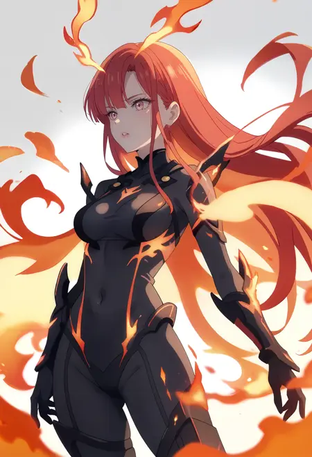 Demon Lord 2099_Makina Solage丨魔王2099_玛姬娜丨魔王2099_マキナ(pony&illustrious)