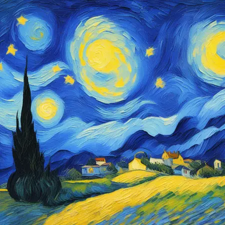 StarryLoRa – Inspired by Starry Night