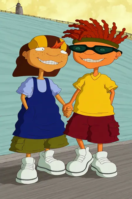 Twister Rodriguez & Otto Rocket - Rocket Power - (Illustrious) [Commission]