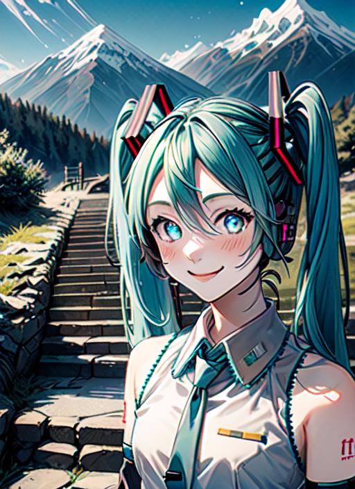 Hatsune Miku (with shiny eyes) image by Herrscher_AGGA2023