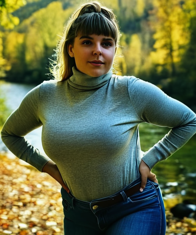 l3st35s__ultra_hd__realistic____upper_body______blurred_nature__outdoor____turtleneck__jeans__curvy__warm_light_-_nipples__asiatic__asia__monochrome__deformed__bad_anatomy__disfigured___3222187891.png