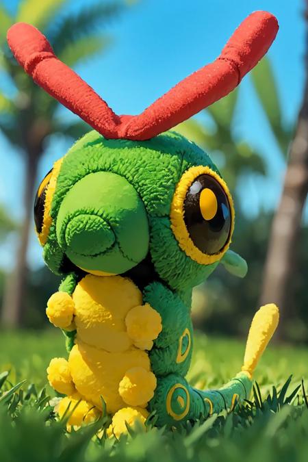 Caterpie #0010 (Pokemon) V1