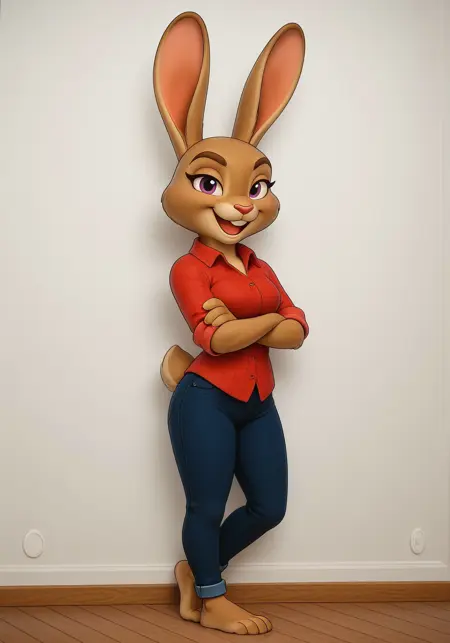 Jodie Hopps (Zootopia Parodoe)