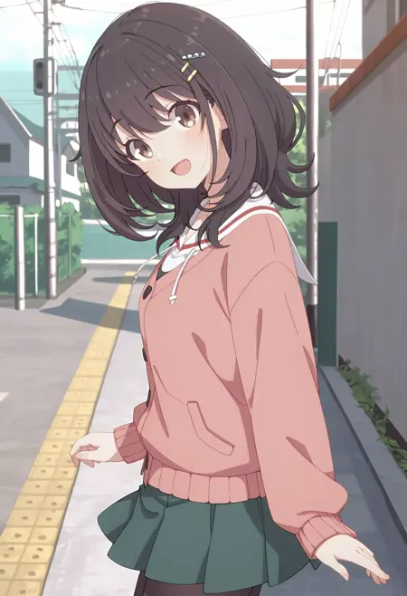 IllustriousXL - Kawai Mako 河合 まこ - hibi wa sugiredo meshi umashi