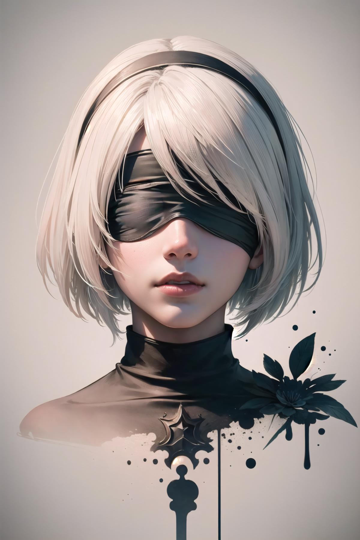 2B | Nier Automata - v1.0 | Stable Diffusion LoRA | Civitai