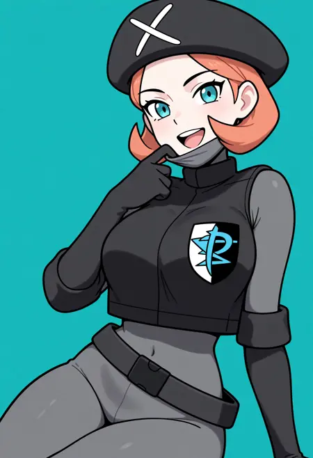 Team Neo Plasma Grunt - Pokemon BW2 [Illustrious]